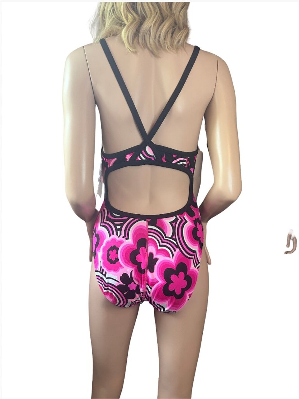 Speedo One Piece Racing Swimsuit Competition Performance Endurance Fly Back RARE - Picture 9 of 11